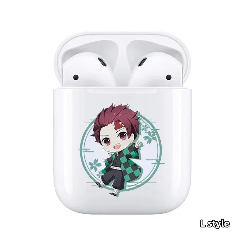 Tanjirou/ Nezuko genuine wireless Bluetooth headset earphones ( Bluetooth 5.0 )