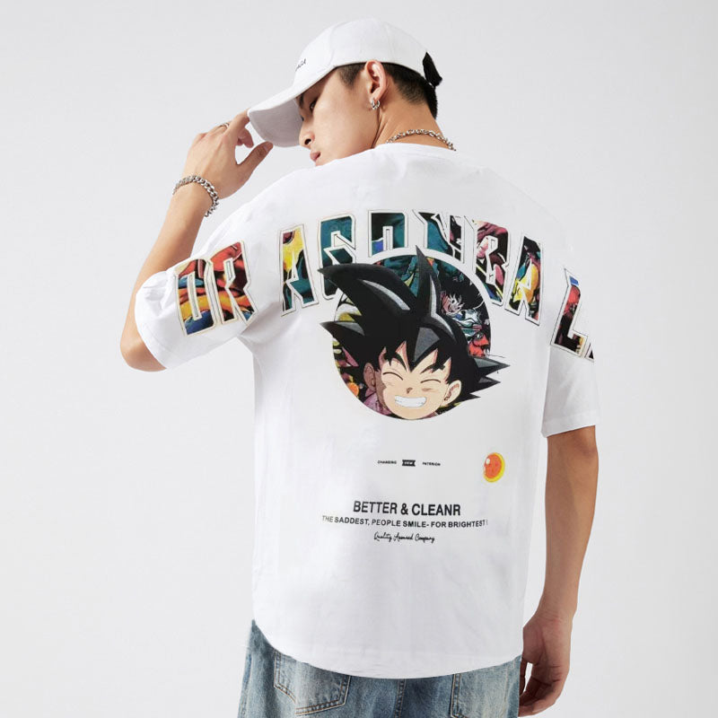 Son Goku Anime Graphic T - Shirts - Multiple Color Options