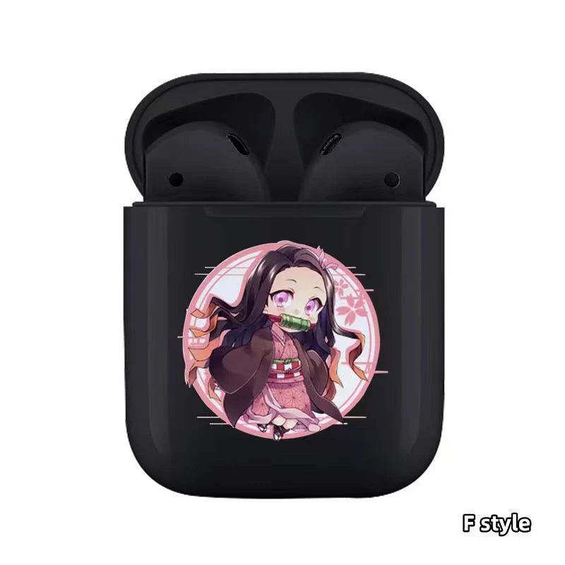 Tanjirou/ Nezuko genuine wireless Bluetooth headset earphones ( Bluetooth 5.0 )