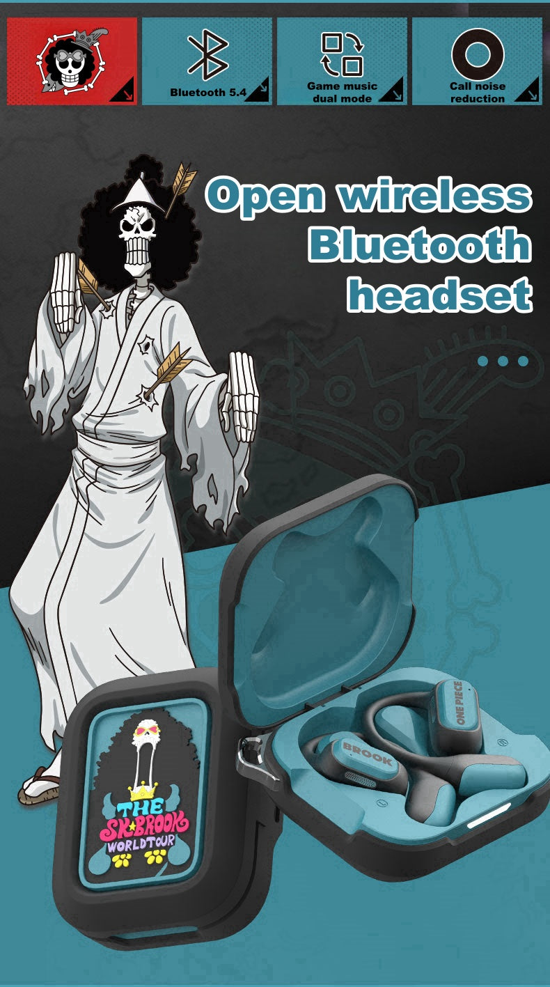 Brook theme Open style Wireless Bluetooth Earbuds - Unleash the Soulful Melody like Brook!
