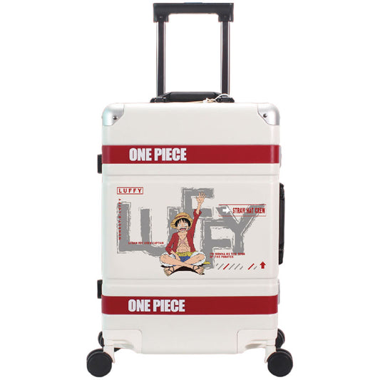 Monkey D. Luffy Themed Rolling Luggage for Travel